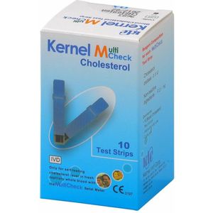 Testjezelf.nu -Multicheck Cholesterol Strips - 10 stuks - Cholesterol strips