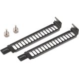 PCI-slotbeugel - Zwart - Staal - Set van 2