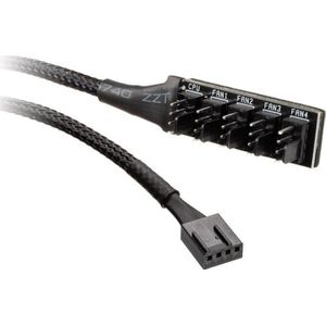 Akasa - Flexa FP5H - PWM Splitter Hub - Zwart - Interne Kabel