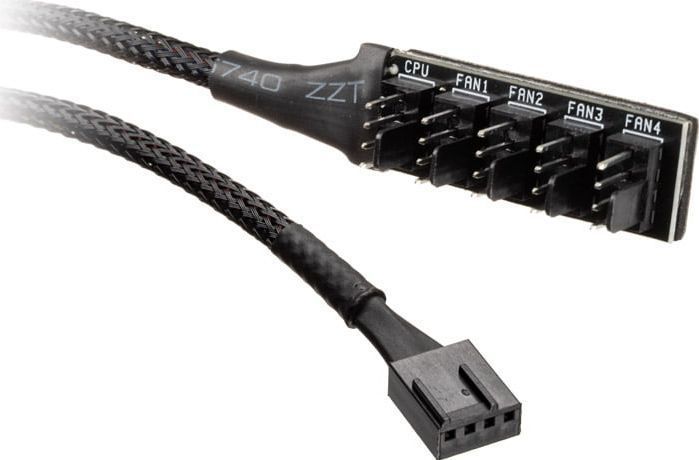 Akasa - Flexa FP5H - PWM Splitter Hub - Zwart - Interne Kabel