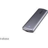 Akasa - Draagbare M.2 SSD Behuizing - Aluminium - USB 3.2 Gen 2