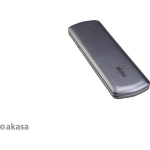 Akasa - Draagbare M.2 SSD Behuizing - Aluminium - USB 3.2 Gen 2