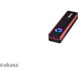 Akasa - Vegas SSD Mate - USB 3.2 Gen 2 Enclosure - RGB - Aluminium