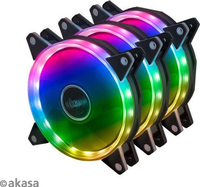 Akasa - Vegas AR7 - Ventilator Kit - RGB - 3x 120-mm