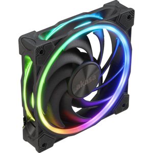 Akasa - SOHO AR - Ventilator - Zwart - 120 mm - Adresseerbare RGB