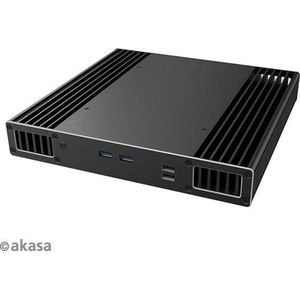 Akasa - Plato TN - Fanless Behuizing - Aluminium - Geschikt voor Intel NUC