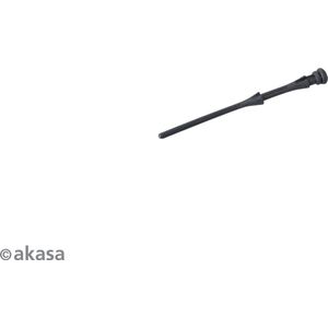 Akasa Siliconized Rubber Pins for Fan mounting, Black, 60pcs