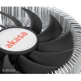 Akasa Low-Profile and Compact, Aluminium Intel LGA1700 Mini-ITX Cooler, up to 35W TDP