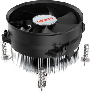 Akasa Intel LGA1700, Aluminium screw+backplate cooler, PWM