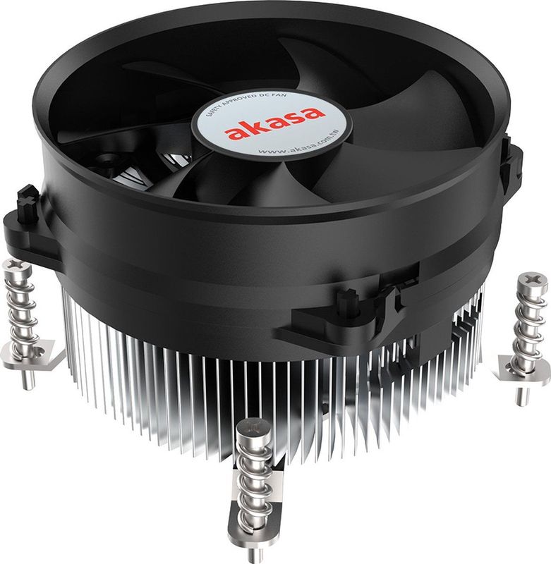 Akasa Intel LGA1700, Aluminium screw+backplate cooler, PWM