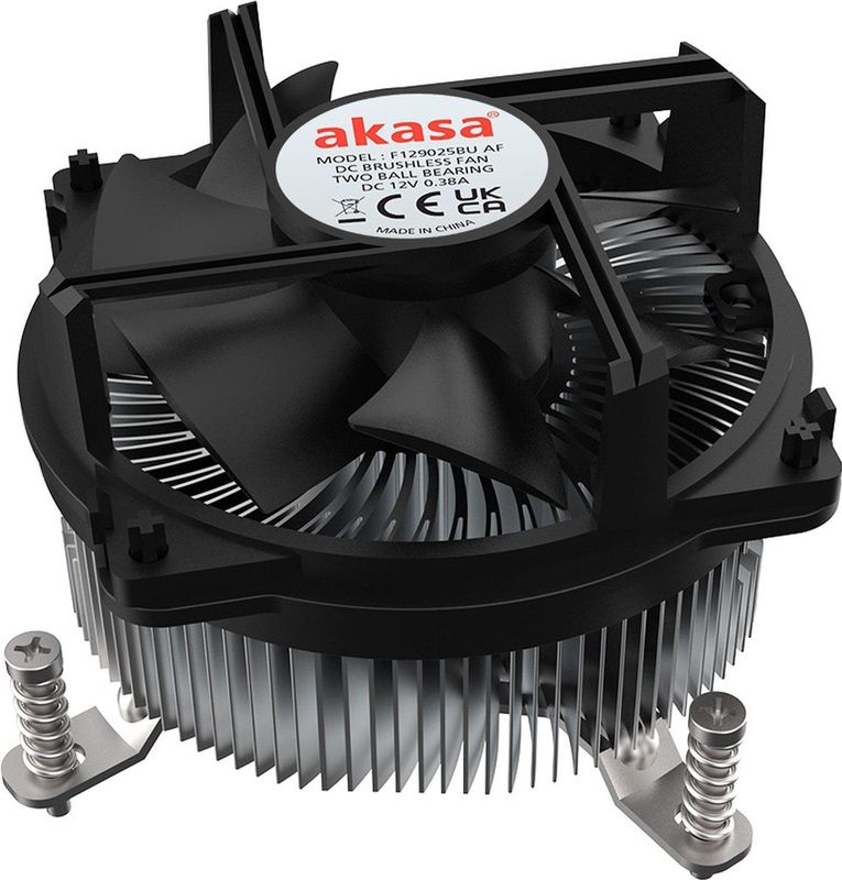 Akasa - Extra Secure Copper Core Cooler - Koeler - Koper - Geschikt voor Intel® LGA1700