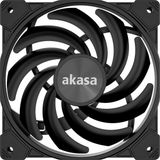 Akasa - Alucia XS Slim - Ventilator - Zwart - 120 mm - 4-Pin PWM