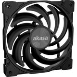 Akasa - Alucia XS Slim - Ventilator - Zwart - 120 mm - 4-Pin PWM