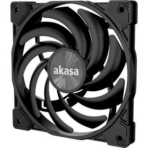 Akasa - Alucia XS Slim - Ventilator - Zwart - 120 mm - 4-Pin PWM