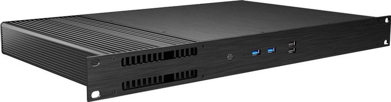 Akasa Galileo TU3 Plus Thin-Mini-ITX 1U Gehäuse, OEM - zwart