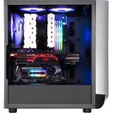 Silverstone - Seta A1 - PC-behuizing - Zwart - Aluminium - Gehard Glas