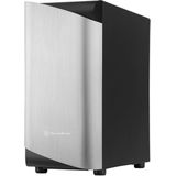 Silverstone - Seta A1 - PC-behuizing - Zwart - Aluminium - Gehard Glas