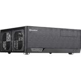 Silverstone - SST-GD09-C - PC-behuizing - Zwart - Geschikt voor ATX en mATX