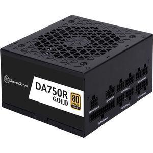 Silverstone SST-DA750R-GM - 750W - 80 PLUS Gold - Volledig Modulaire ATX Voeding - Zwart