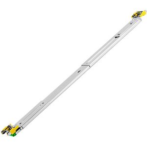 Silverstone RMS03-26 - Geleiderailset - Zilver - Voor 19-inch Racks - Maximale Draagcapaciteit 45 kg