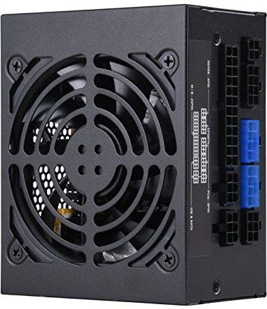 SilverStone Technology SST-SX500-G v 1.1 - SFX serie, 500 W 80 Plus Gold PC-voeding, geluidsreductie, 92 mm, 100% modulaire bedrading