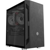 Silverstone - Fara H1m - PC-behuizing - Zwart - Staal - RGB-verlichting