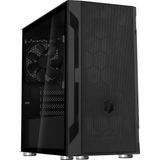 Silverstone - Fara H1m - PC-behuizing - Zwart - Staal - RGB-verlichting