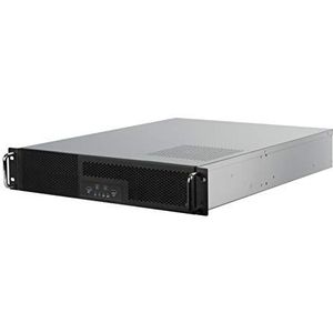 SilverStone Technology RM23-502, 2U dual 5.25"" drive bay ATX rackmount industriële opslag server chassis met USB 3.1 Gen1 interface, SST-RM23-502