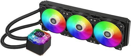 Silverstone SST-IG360-ARGB Waterkoelsysteem - Wit - 360-mm Radiator
