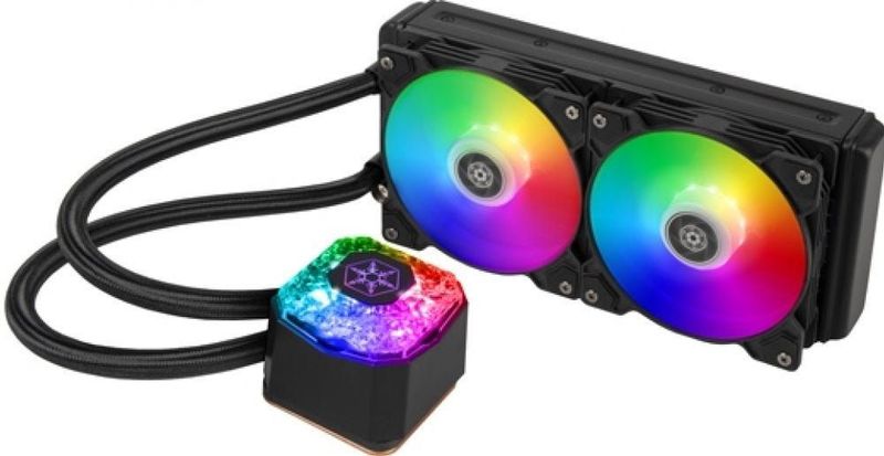 Silverstone - SST-IG240P - Waterkoelsysteem - Zwart - Koper - RGB