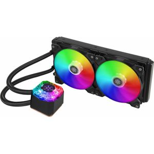 SilverStone - SST-IG280-ARGB - Waterkoeling - 280-mm - Zwart - Aluminium