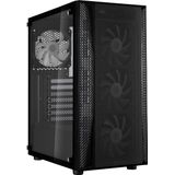 Silverstone - FARA B1 Pro Tower - Zwart - Gehard Glas - ARGB Ventilatoren
