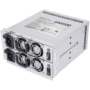 SilverStone - GM500-S - Mini-Voeding - 80 PLUS Zilver - 500 W