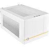 SilverStone - SUGO 14 - Mini-ITX Cube Chassis - Wit - Ondersteuning voor Grafische Kaarten