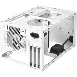SilverStone - SUGO 14 - Mini-ITX Cube Chassis - Wit - Ondersteuning voor Grafische Kaarten