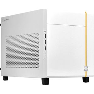 SilverStone - SUGO 14 - Mini-ITX Cube Chassis - Wit - Ondersteuning voor Grafische Kaarten