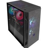 Silverstone - Fara H1M Pro - Micro-ATX Kast - Zwart - Gehard Glas - ARGB