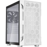 SilverStone - FARA H1M - Mini Tower Behuizing - Wit - Micro-ATX