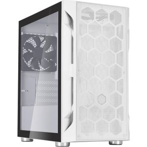 SilverStone - FARA H1M - Mini Tower Behuizing - Wit - Micro-ATX