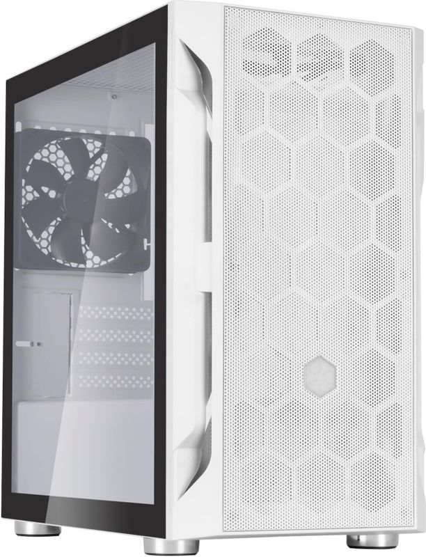 SilverStone - FARA H1M - Mini Tower Behuizing - Wit - Micro-ATX