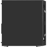 Silverstone - Fara H1M - Micro-ATX Behuizing - Zwart - Staalgaas - 120 mm ARGB-fan