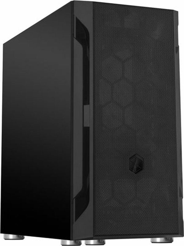 Silverstone - Fara H1M - Micro-ATX Behuizing - Zwart - Staalgaas - 120 mm ARGB-fan