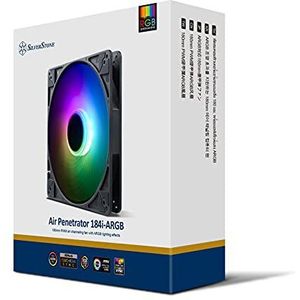 Silverstone - AP184i-ARGB - Ventilator - Zwart - 180 mm