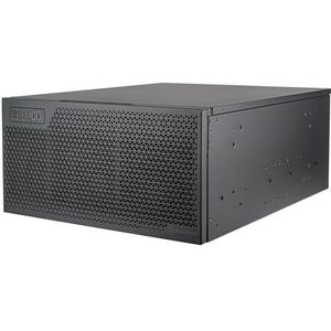 SilverStone Technology RM52, 5U rackmount-serverbehuizing met twee 360 mm ventilatoren en compatibiliteit met vloeibare koeling, SST-RM52