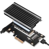 Silverstone - SST-ECM24-ARGB - PCIe Kaart - Aluminium - Met ARGB Verlichting