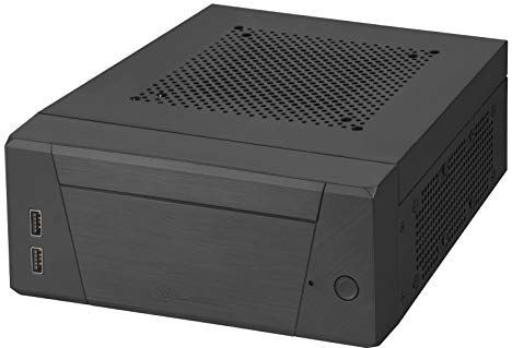 SilverStone Technology SST-ML10B - Milo Mini-ITX Behuizing - Zwart - Modulaire Ontwerp