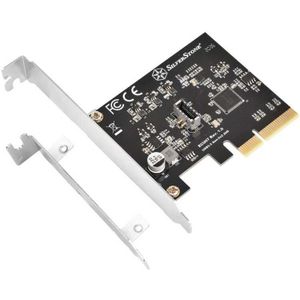 SilverStone - SST-ECU07 - USB-controller - Zwart - PCI Express Gen 3