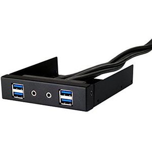 SilverStone SST-FP32B-E - Frontpaneel - Zwart - Aluminium