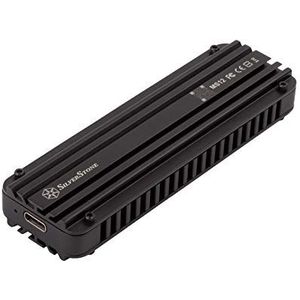 Silverstone SST-MS12 - SSD Behuizing - Aluminium - USB 3.2 Gen2x2