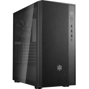 Silverstone - SilvStone SST-FAR1B-G-V2 - PC-behuizing - Zwart - Materiaal: Staal